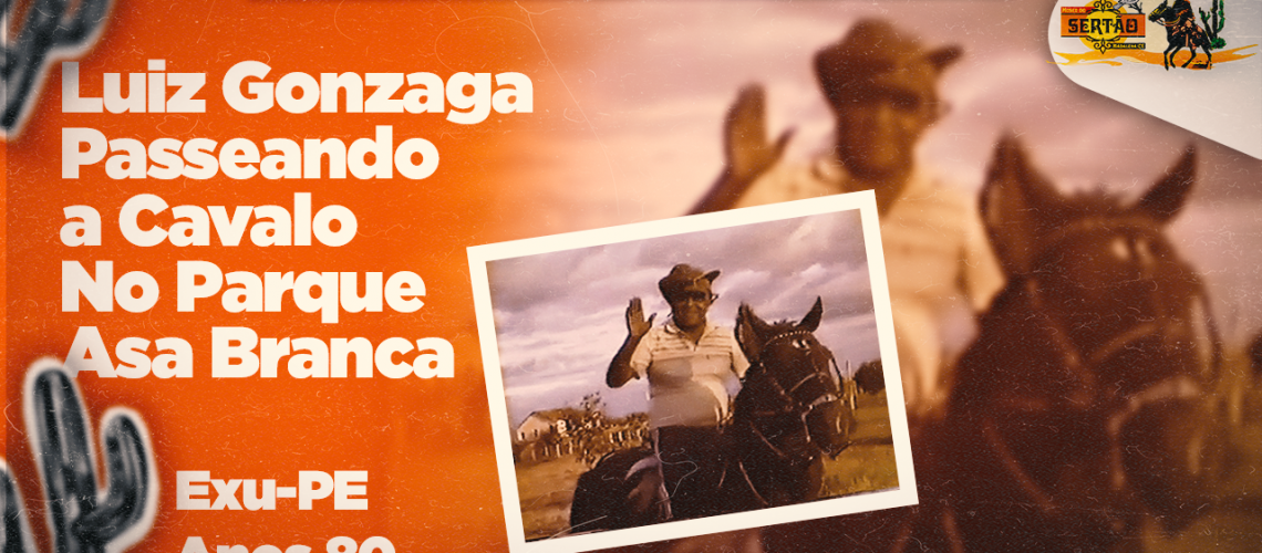 CAPA LLUIZ GONZAGA PASSEANDO A CAVALO